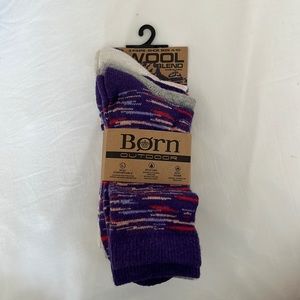 Born Outdoors 3-pack Wool socks